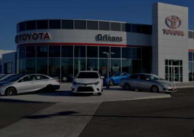 Orleans Toyota showroom